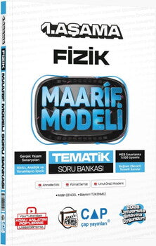 Çap Yayınları Üniversiteye Hazırlık Fizik Ders Platosu Maarif Modeli Tematik Soru Bankası-1