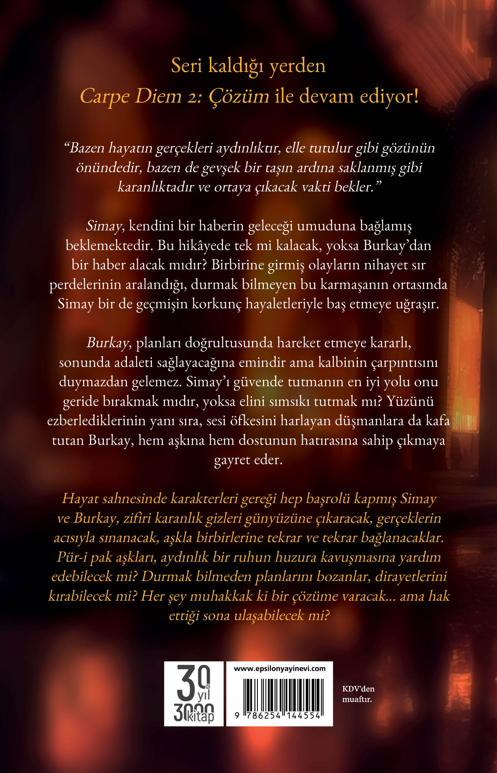Carpe Diem 2 Çözüm Epsilon-2
