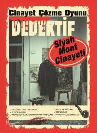 Cinayet Çözme Oyunu Dedektif - Siyah Mont Cinayeti-1