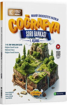 Coğrafya Gurmesi Yayınları TYT Coğrafya 1. Aşama Maarif Model Soru Bankası-1