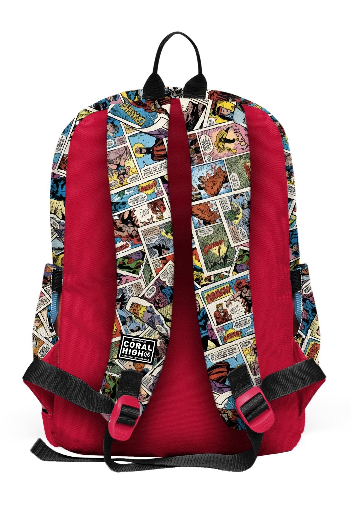 Coral High Kids Çizgi Roman Desenli Desenli Okul Sırt Çantası 33215-3