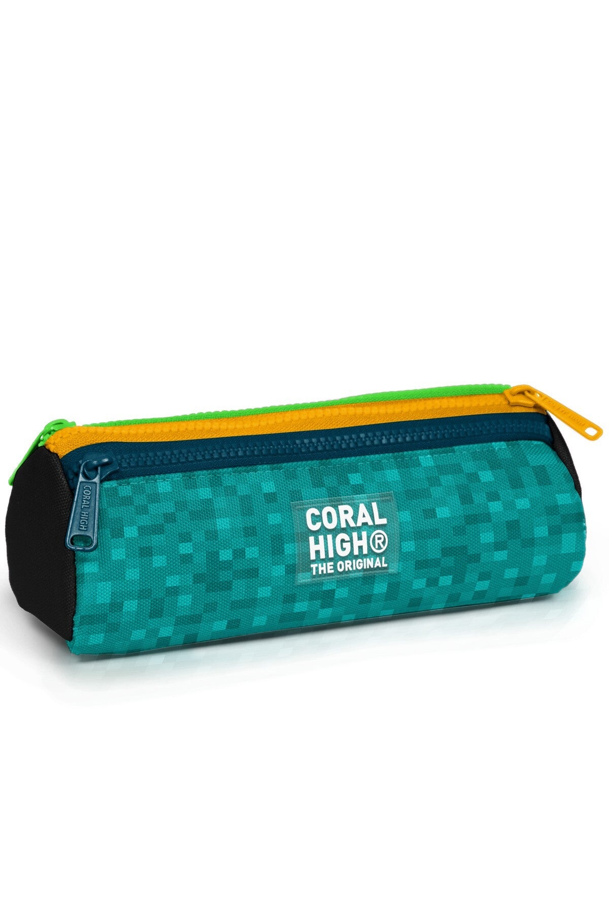 Coral High Kids Craft Desenli Üç Bölmeli Kalem Çantası 31016-1