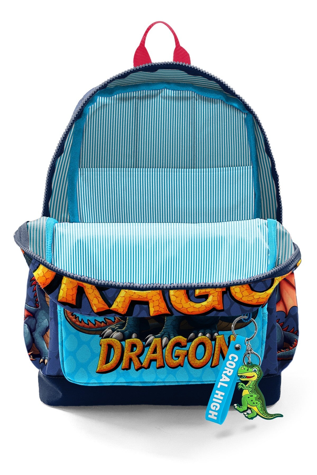 Coral High Kids Dragon Desenli Okul Sırt Çantası 33213