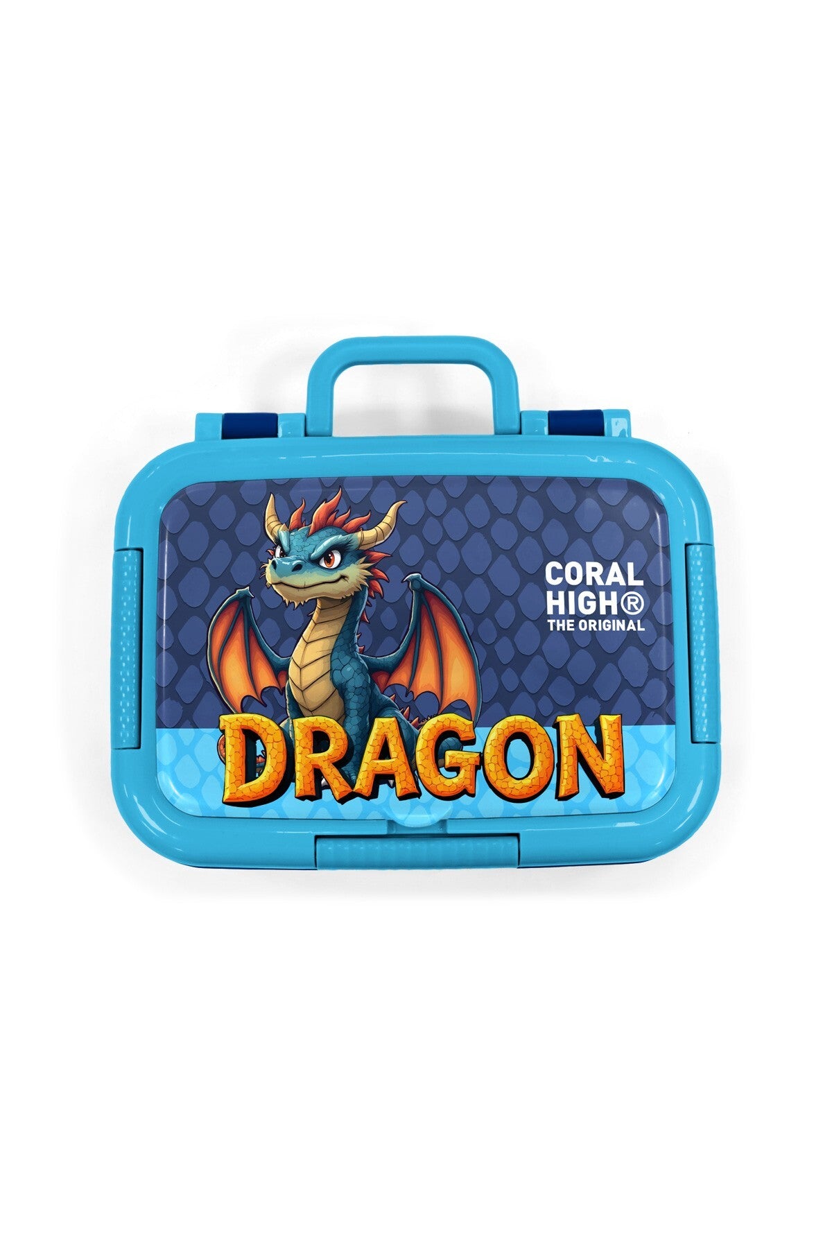 Coral High Kids Dragon Desenli Paslanmaz Çelik Beslenme Kabı 39113-5