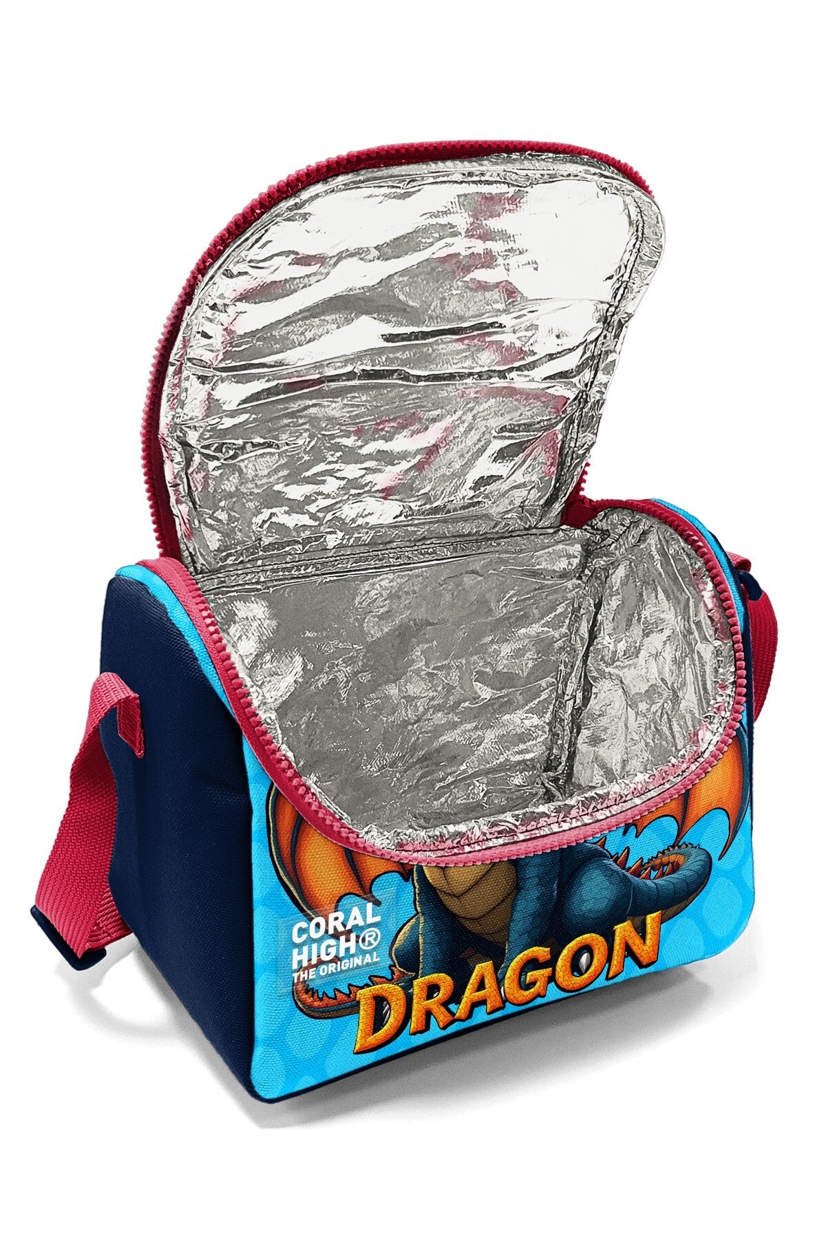 Coral High Kids Dragon Desenli Thermo Beslenme Çantası 37113-2