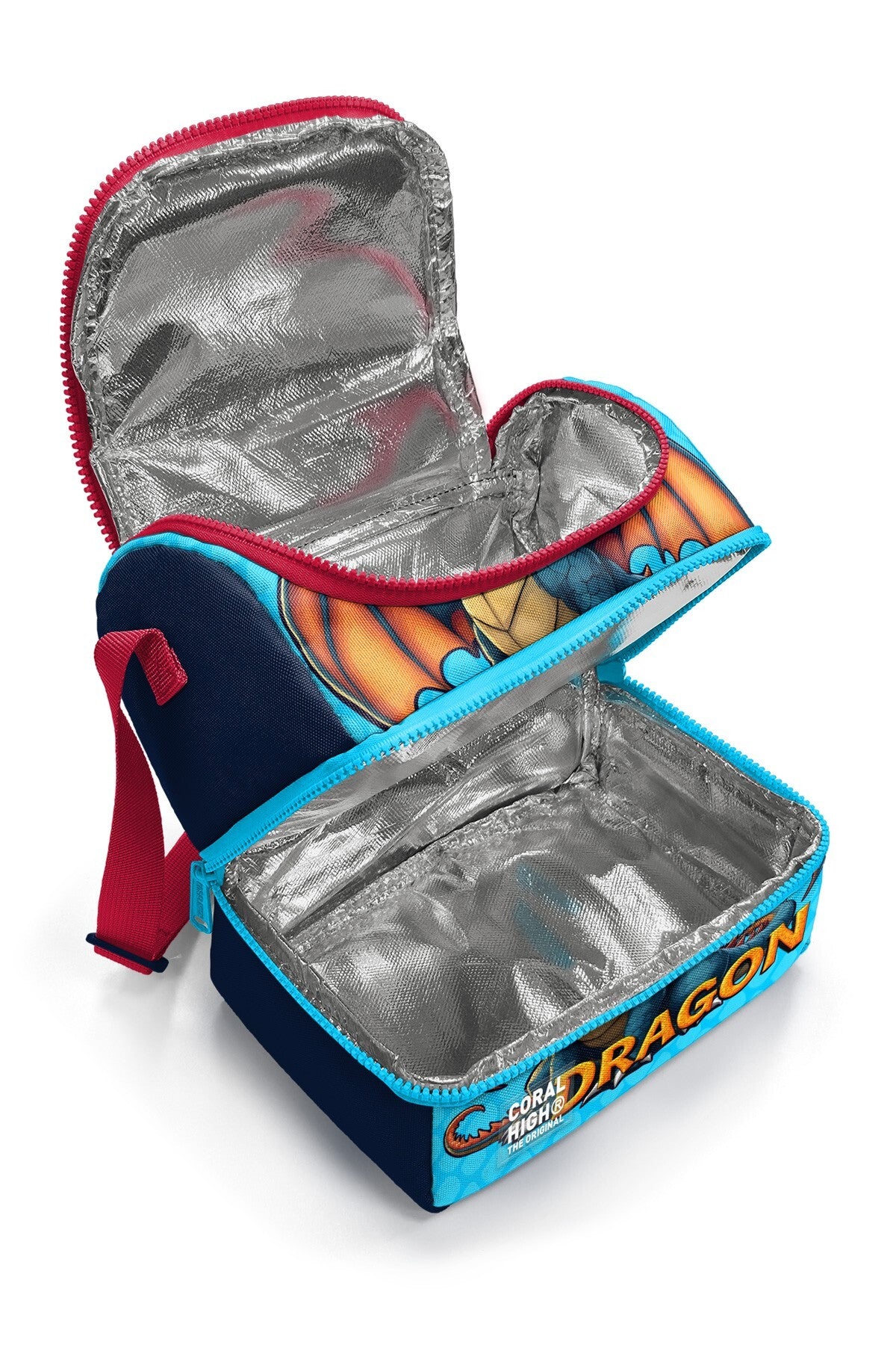 Coral High Kids Dragon Desenli Thermo İki Katlı Beslenme Çantası 37206