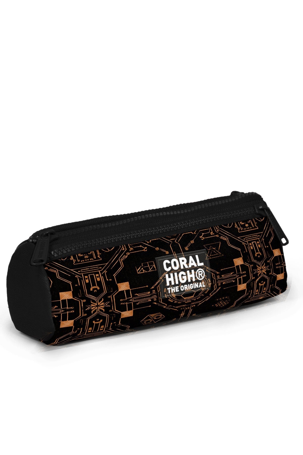 Coral High Kids Futbol Desenli Üç Bölmeli Kalem Çantası 31017-3