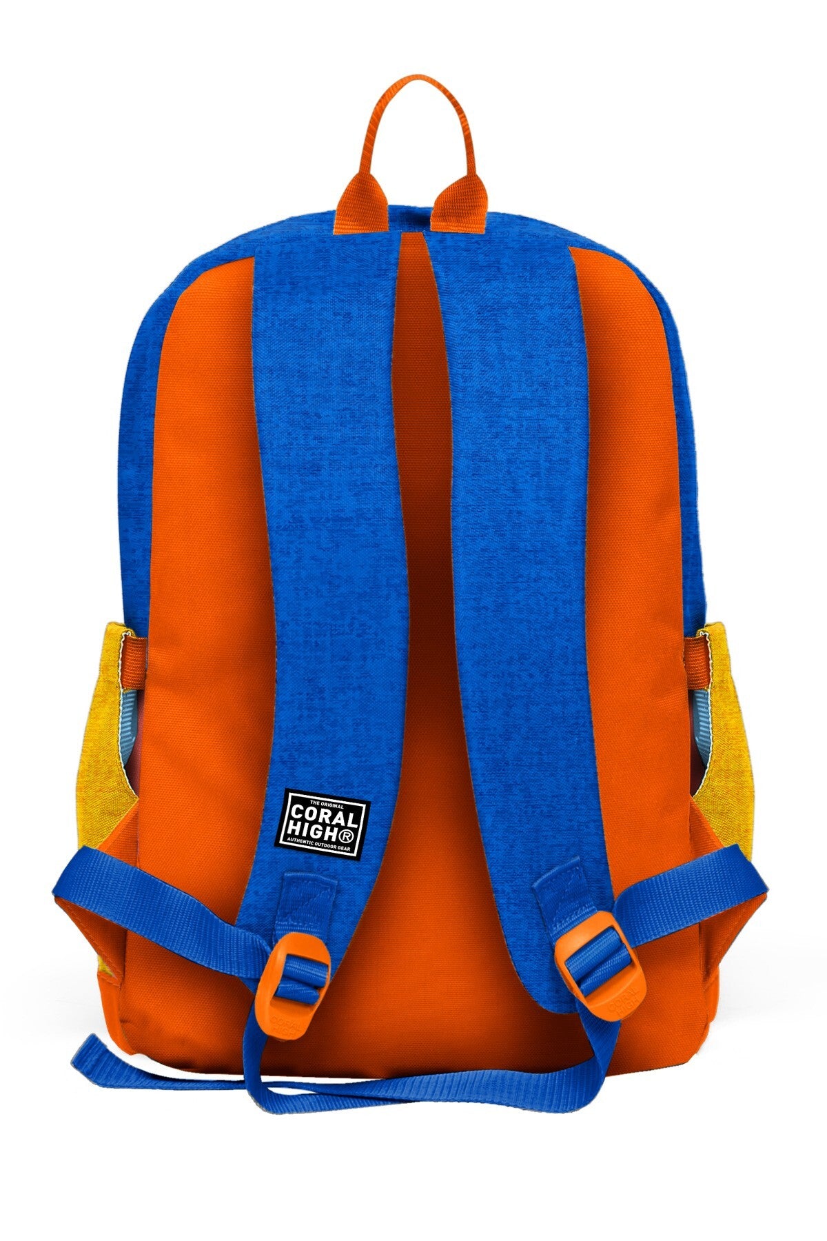 Coral High Kids Gri Turuncu Renkli Okul Sırt Çantası 33221-3