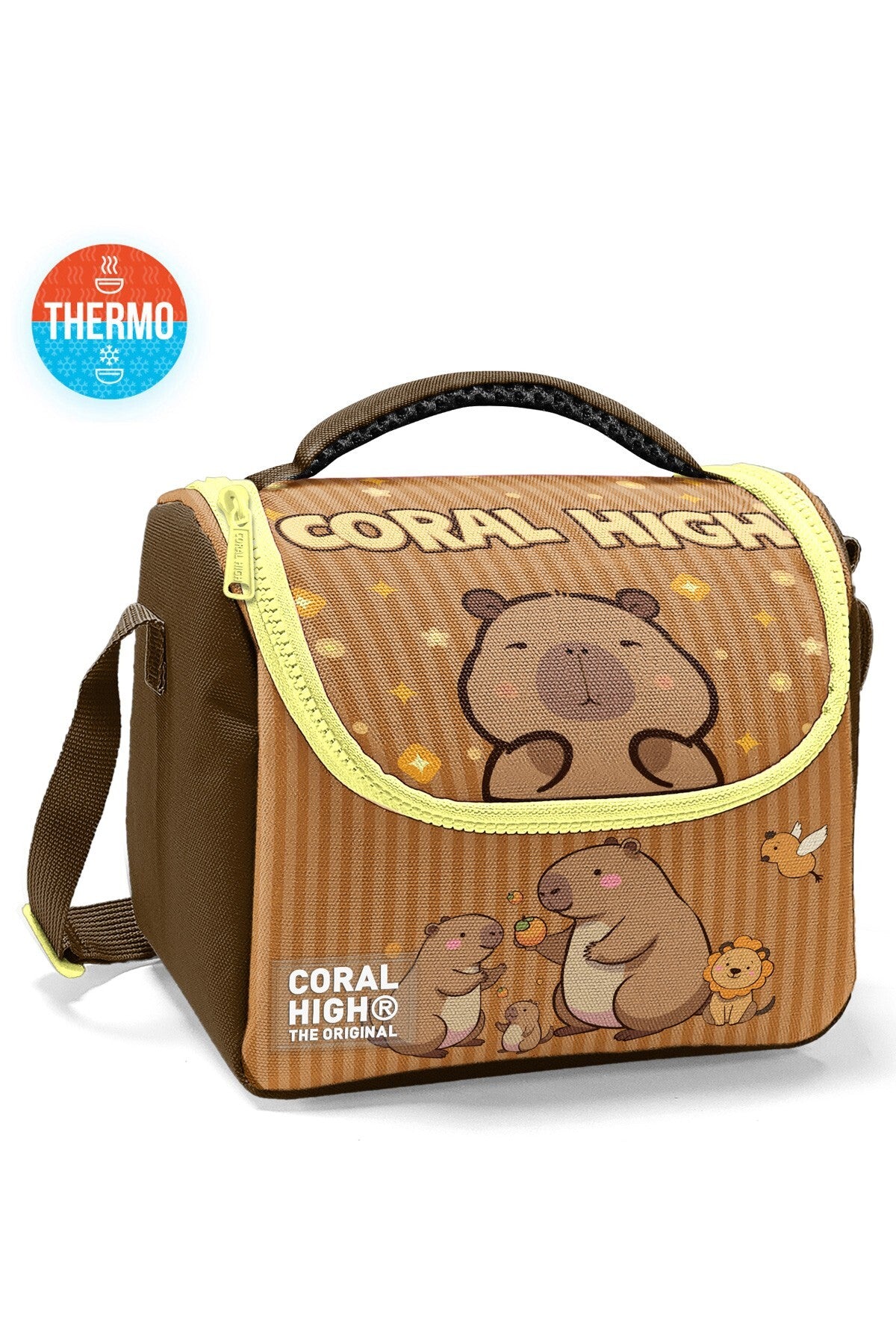 Coral High Kids Kapibara Desenli Thermo Beslenme Çantası 11799-1