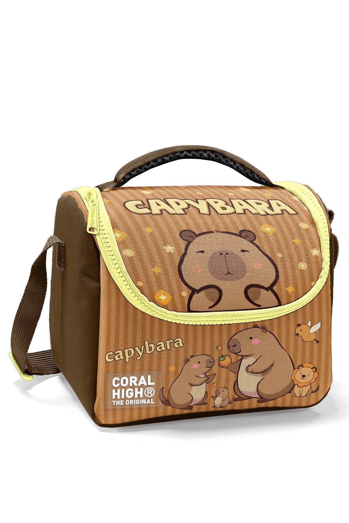 Coral High Kids Kapibara Desenli Thermo Beslenme Çantası 11799-6