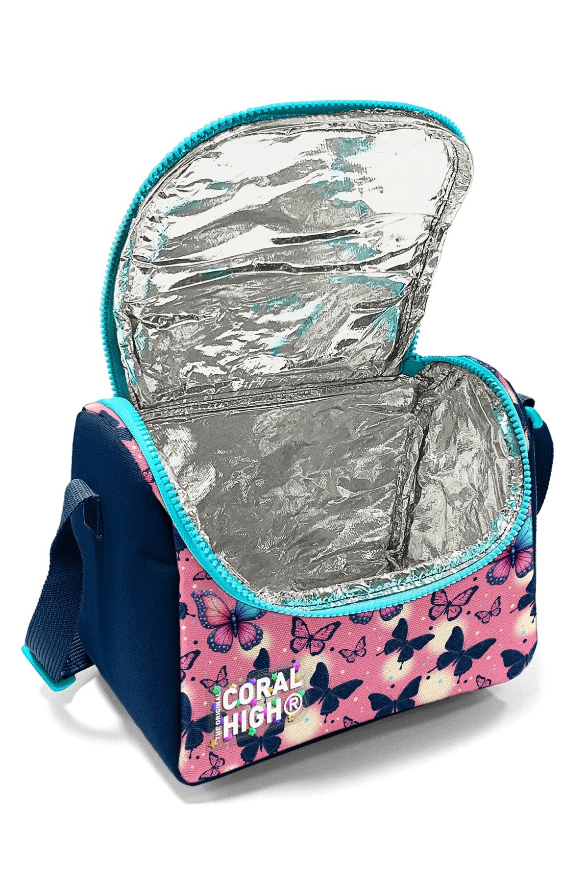 Coral High Kids Kelebek Desenli Thermo Beslenme Çantası 37149-2