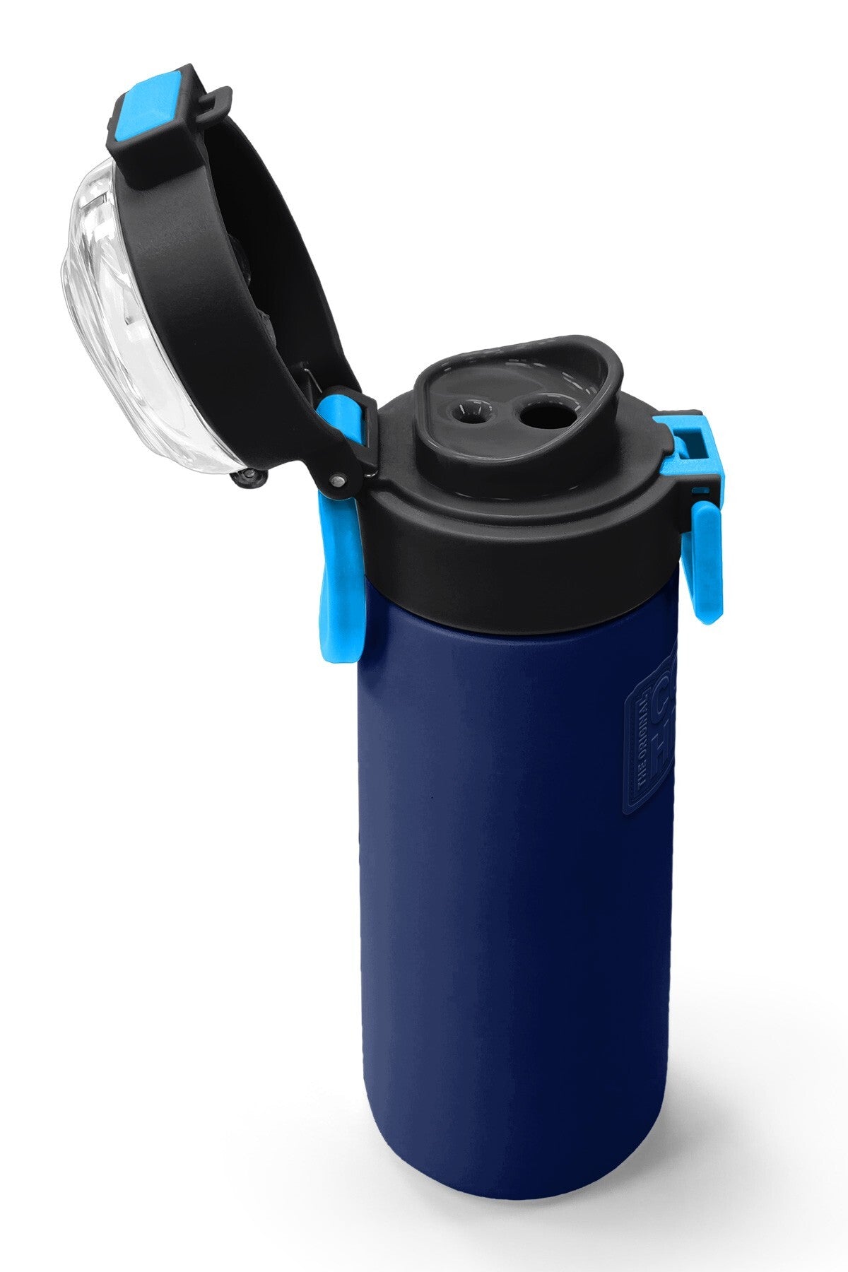 Coral High Kids Lacivert Mavi Pipetli ve Direkt İçim Çelik Termos 500 ml 31828-6