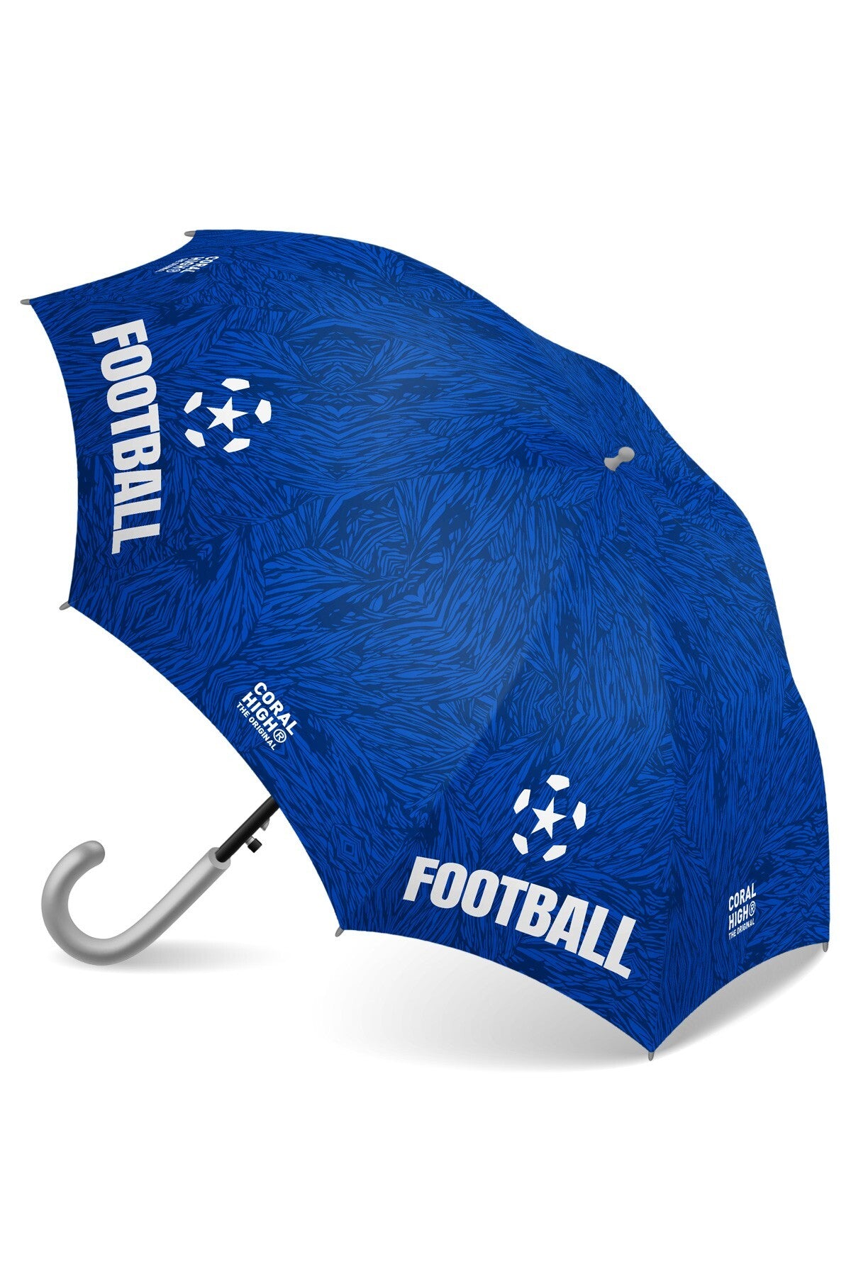 Coral High Kids Lacivert Saks Futbol Desenli Çocuk Şemsiyesi 36119