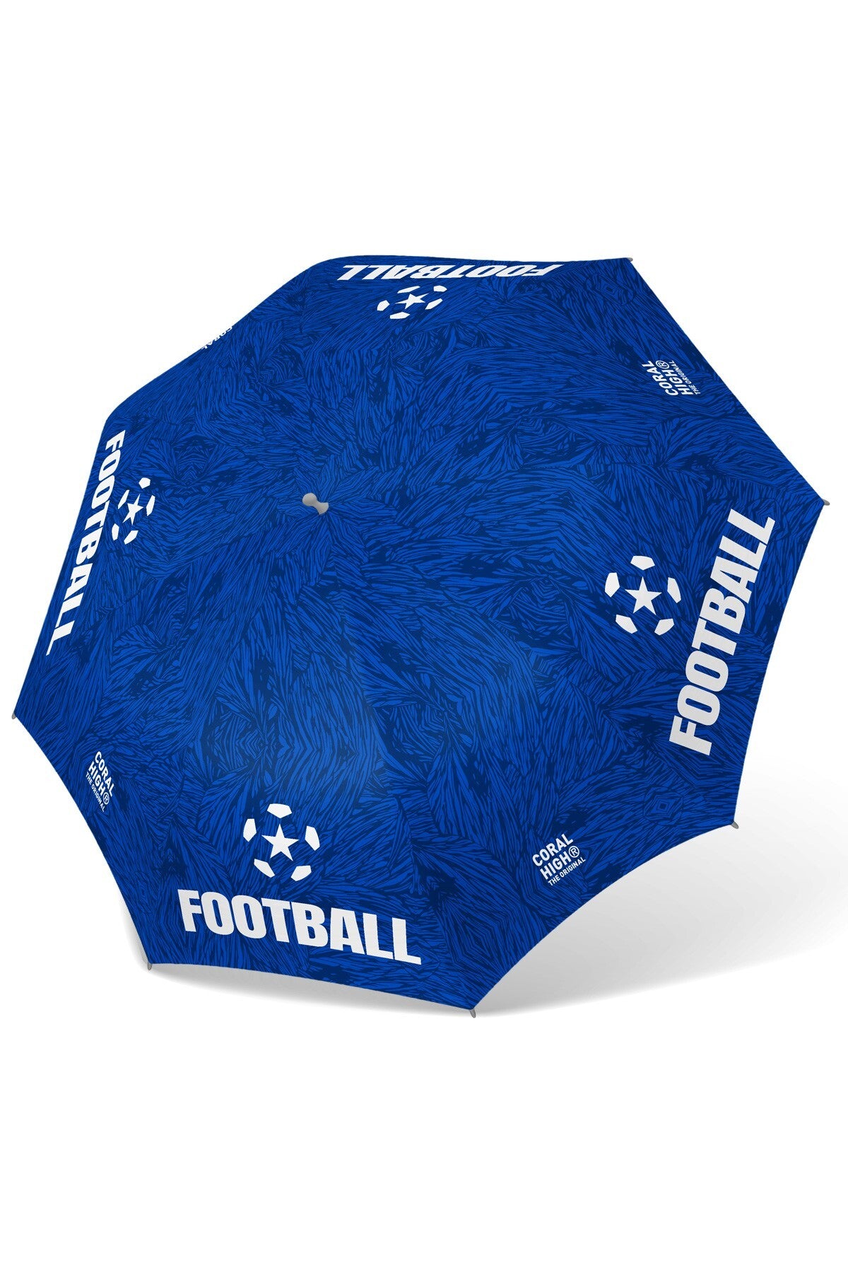Coral High Kids Lacivert Saks Futbol Desenli Çocuk Şemsiyesi 36119-3