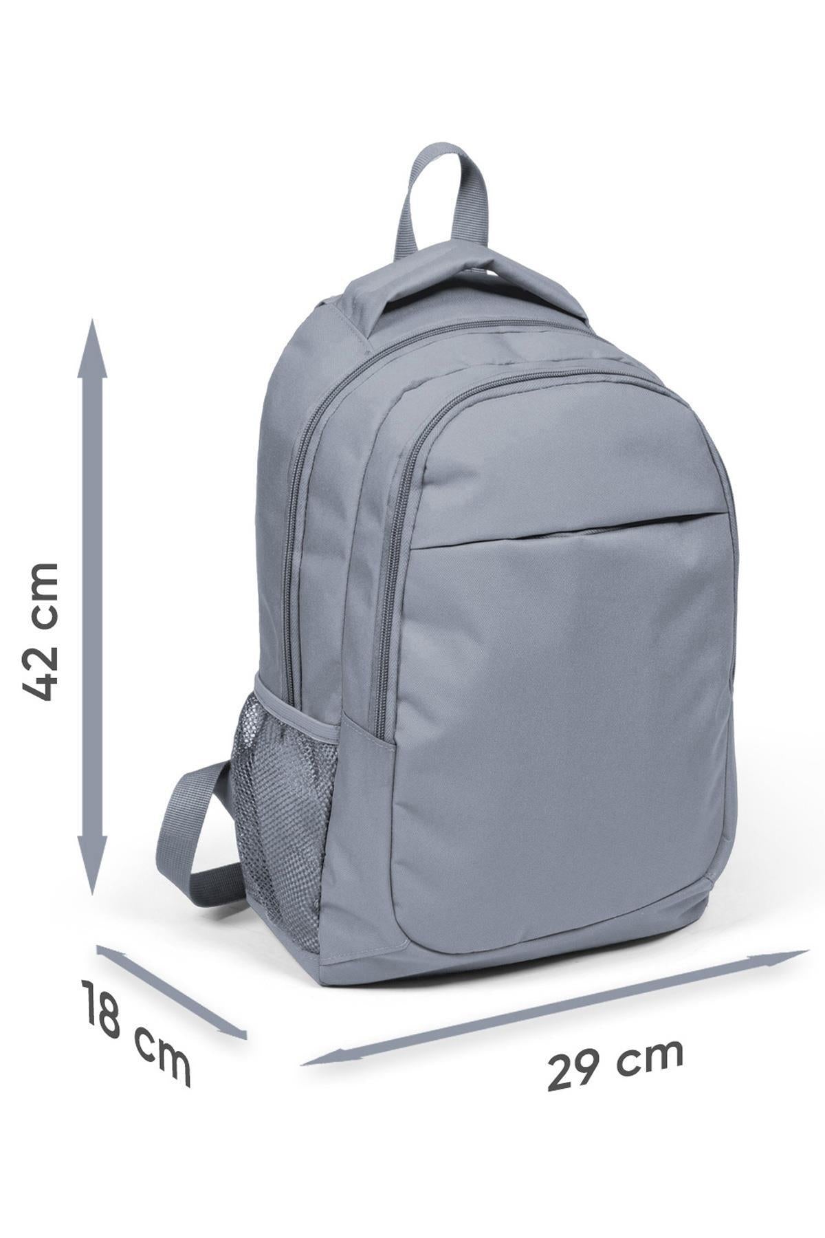 Coral High Kids Lacivert Üç Bölmeli Okul Sırt Çantası 14399-4