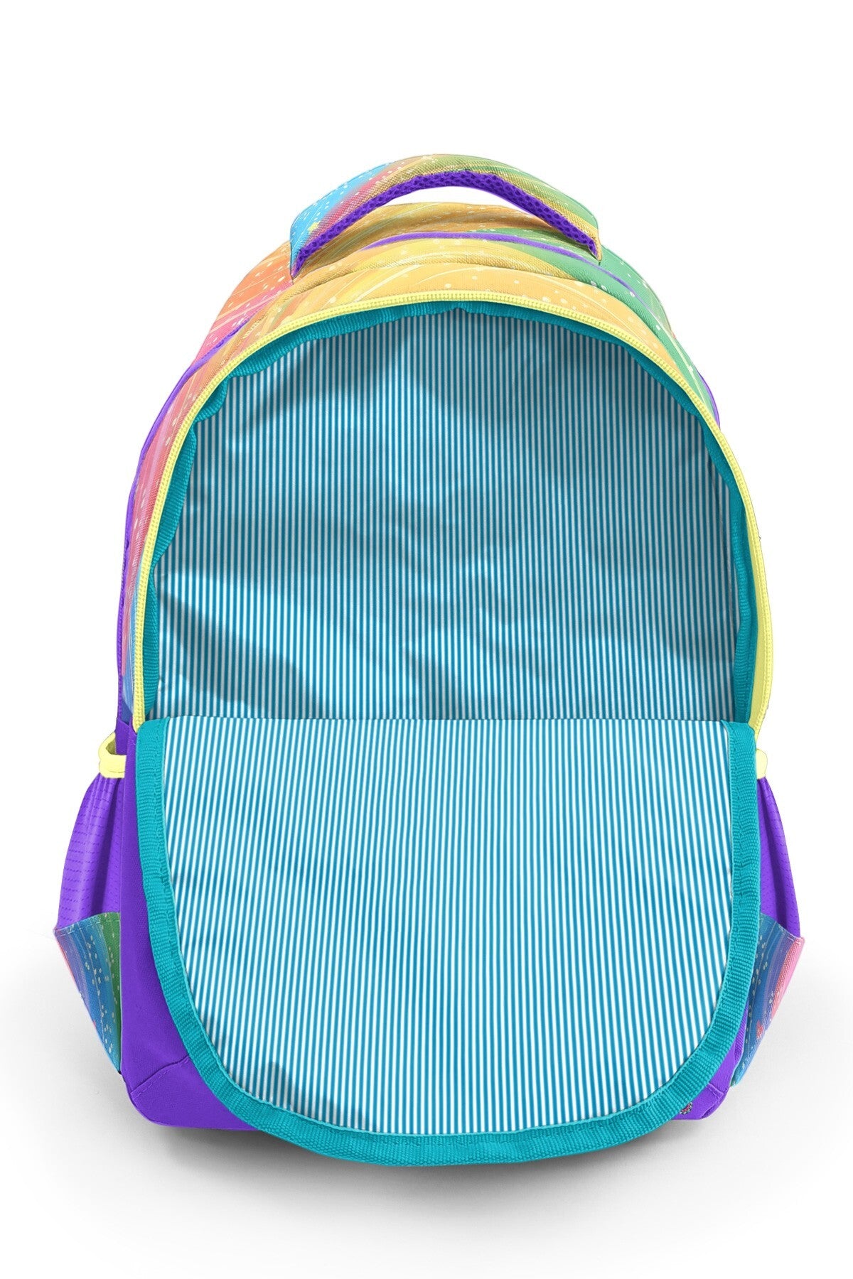 Coral High Kids Milka Dondurma Desenli Üç Bölmeli Okul Sırt Çantası 33254-6