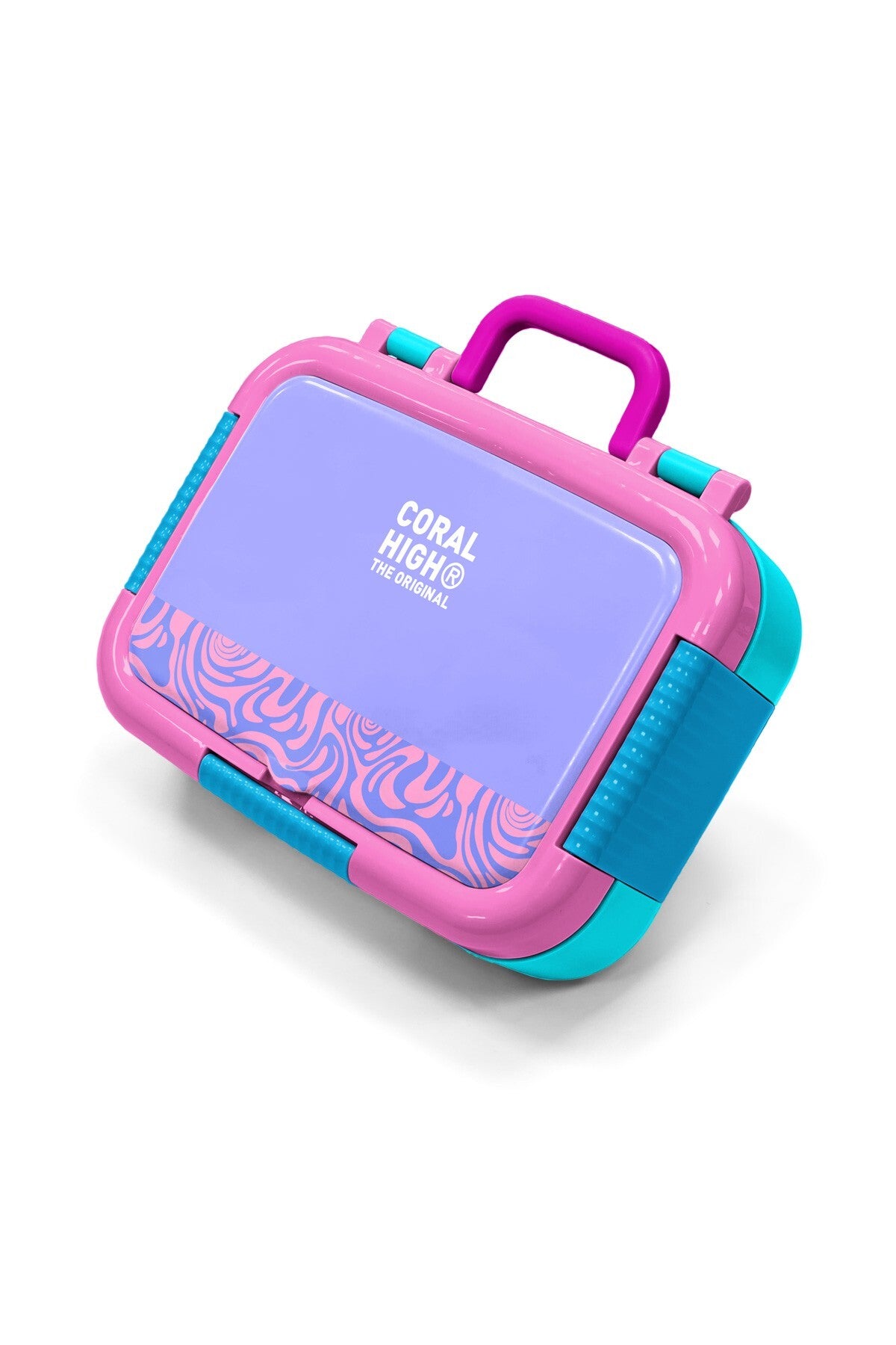 Coral High Kids Milka Geometrik Desenli Paslanmaz Çelik Beslenme Kabı 39127-1