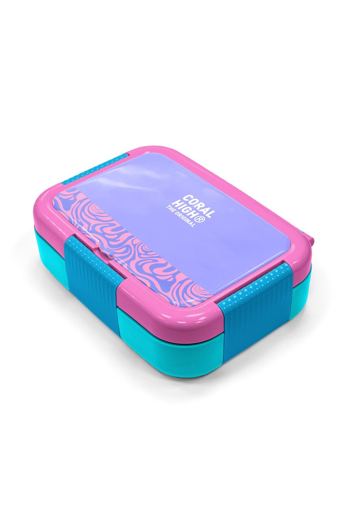 Coral High Kids Milka Geometrik Desenli Paslanmaz Çelik Beslenme Kabı 39127
