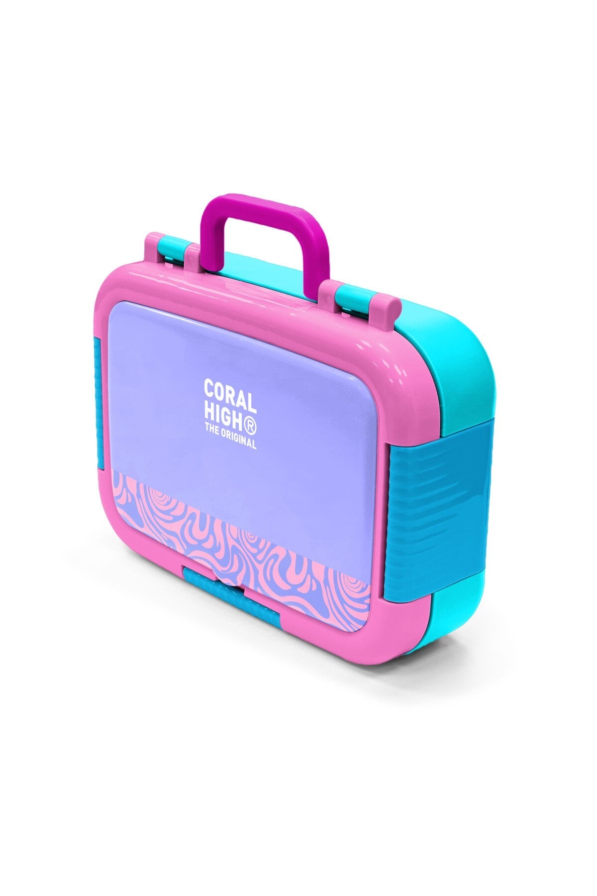 Coral High Kids Milka Geometrik Desenli Paslanmaz Çelik Beslenme Kabı 39127-4