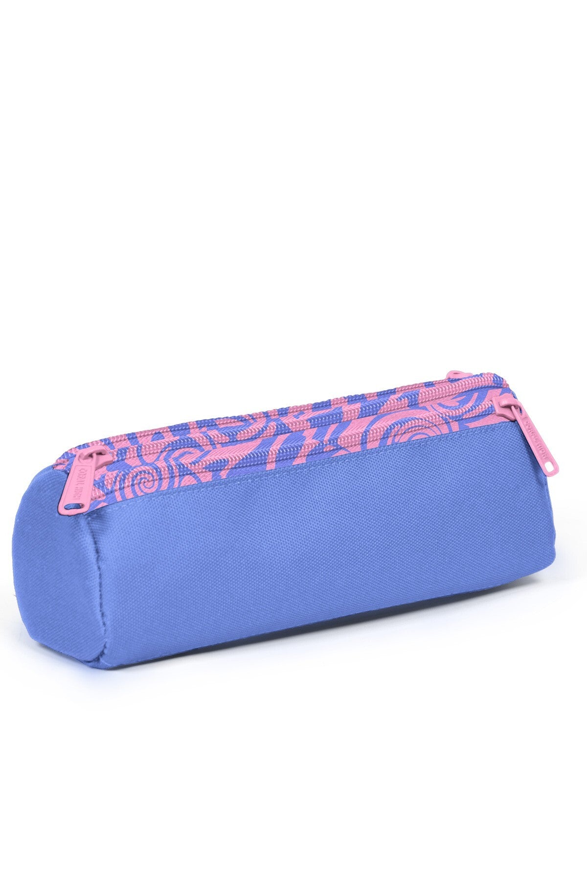 Coral High Kids Milka Geometrik Desenli Üç Bölmeli Kalem Çantası 31027-3