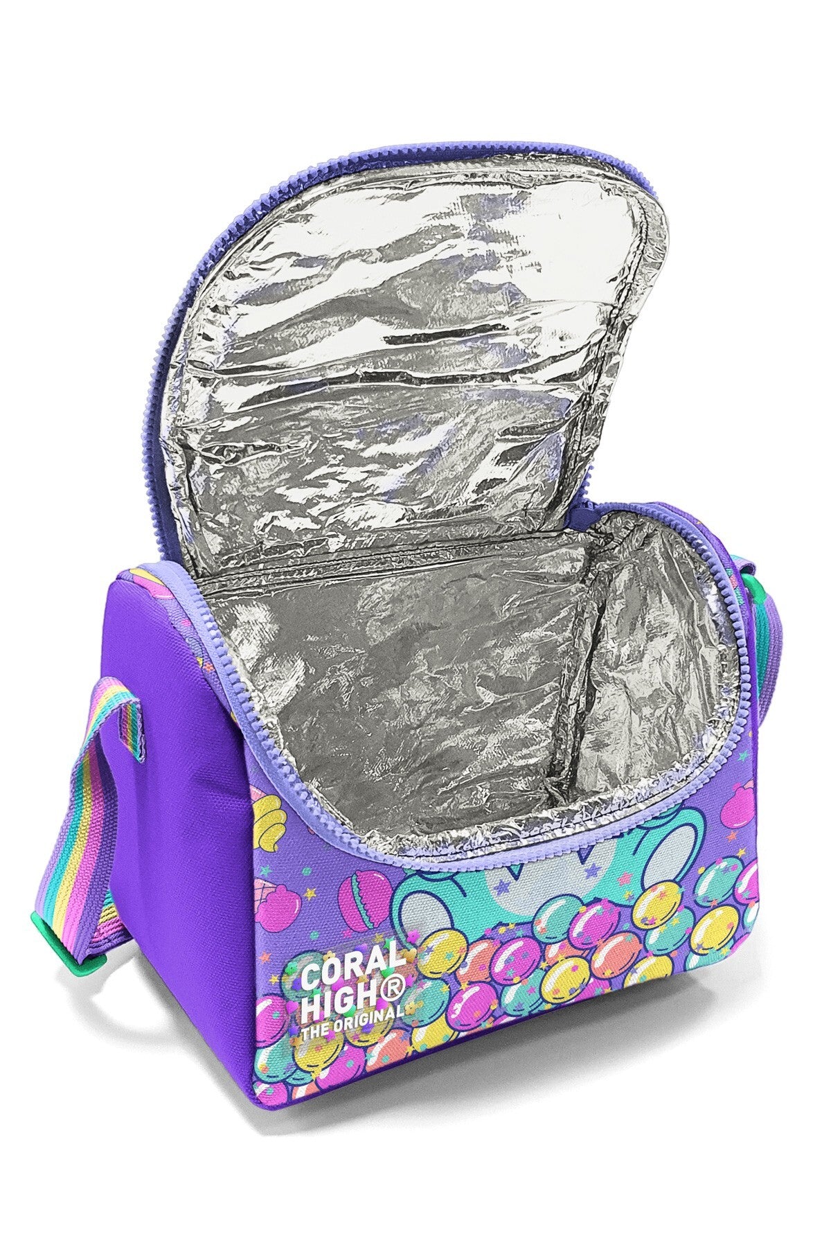 Coral High Kids Milka Şeker Ayıcık Desenli Thermo Beslenme Çantası 37105-2