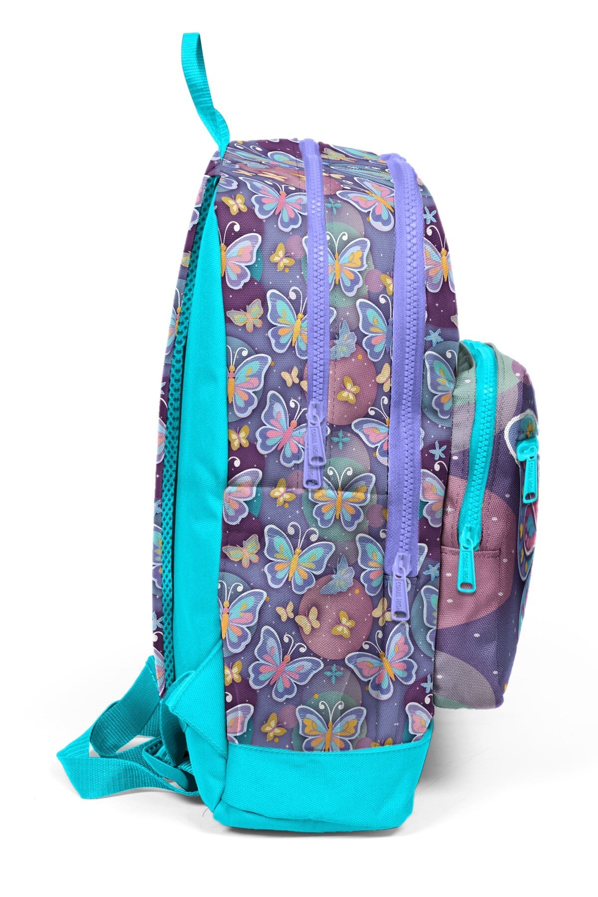 Coral High Kids Pastel Renkli Kelebek Desenli Okul Sırt Çantası 33206-5