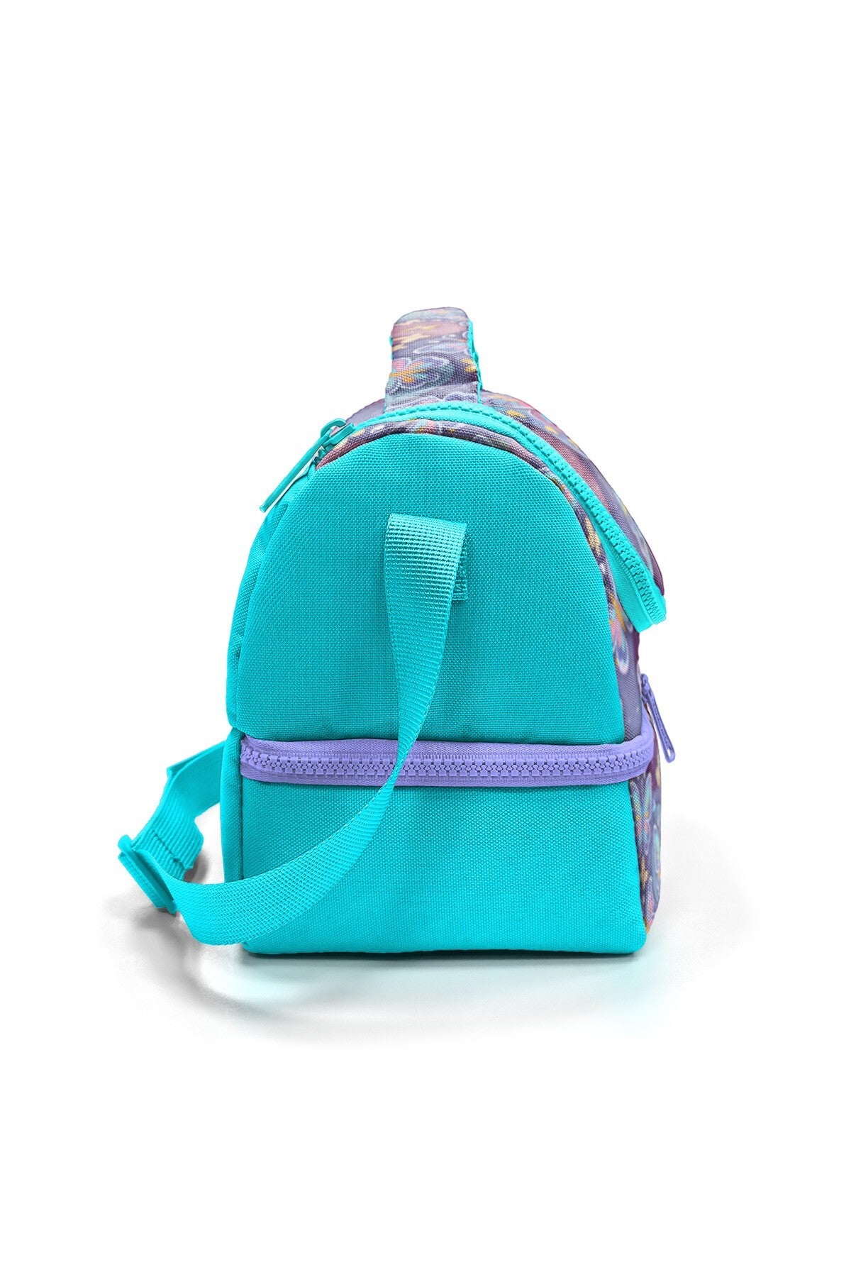 Coral High Kids Pastel Renkli Kelebek Desenli Thermo İki Katlı Beslenme Çantası 37203-5