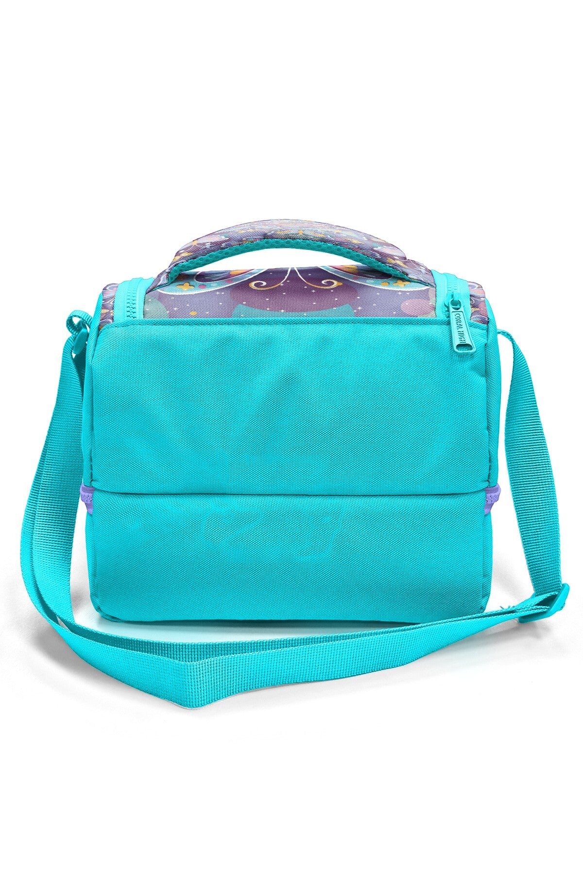 Coral High Kids Pastel Renkli Kelebek Desenli Thermo İki Katlı Beslenme Çantası 37203-7