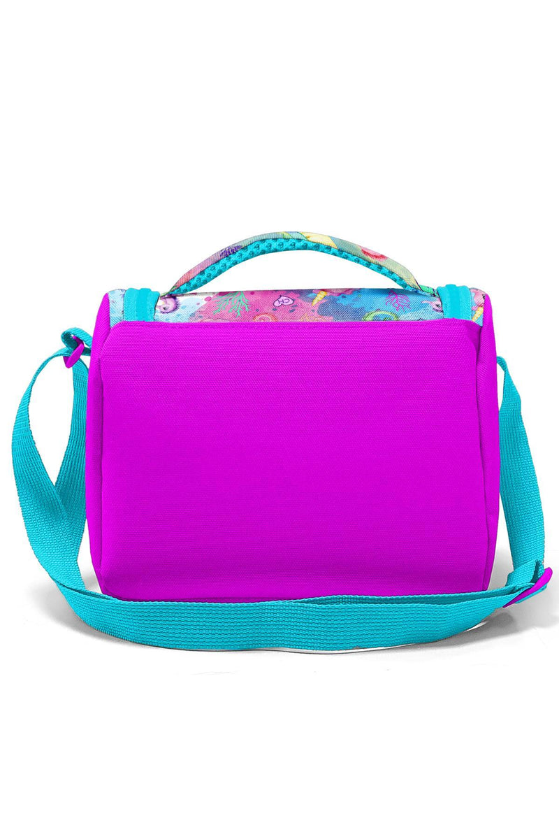 Coral High Kids Pembe Rengarenk Denizatı Desenli Thermo Beslenme Çantası 11825-3