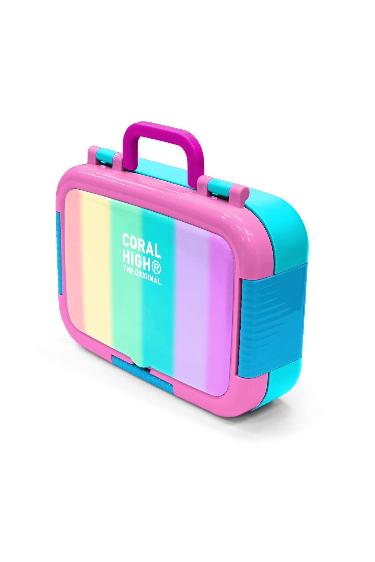 Coral High Kids Renk Geçişli Desenli Paslanmaz Çelik Beslenme Kabı 39164-4