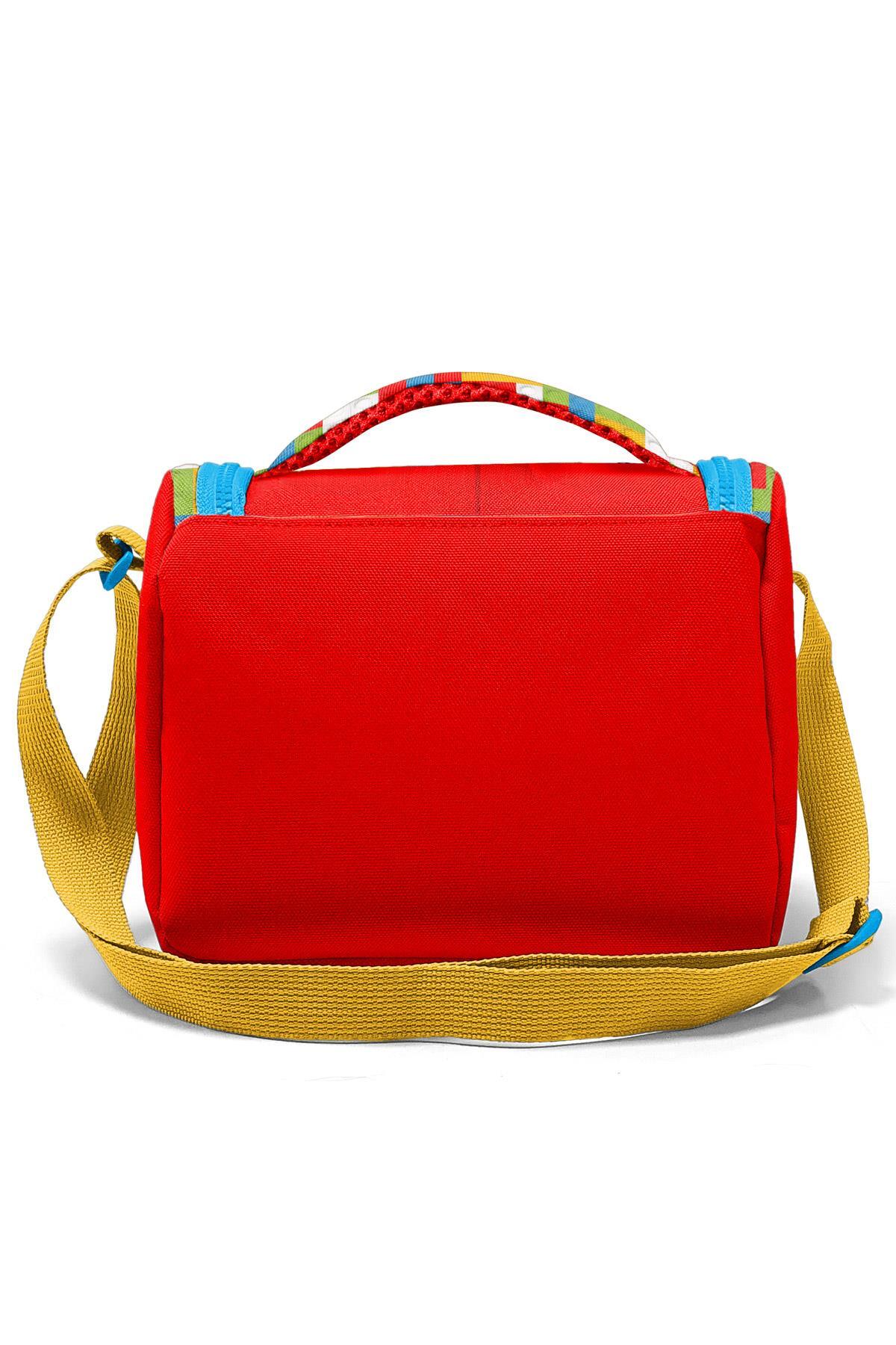 Coral High Kids Renkli Blok Desenli Thermo Beslenme Çantası 11791-3