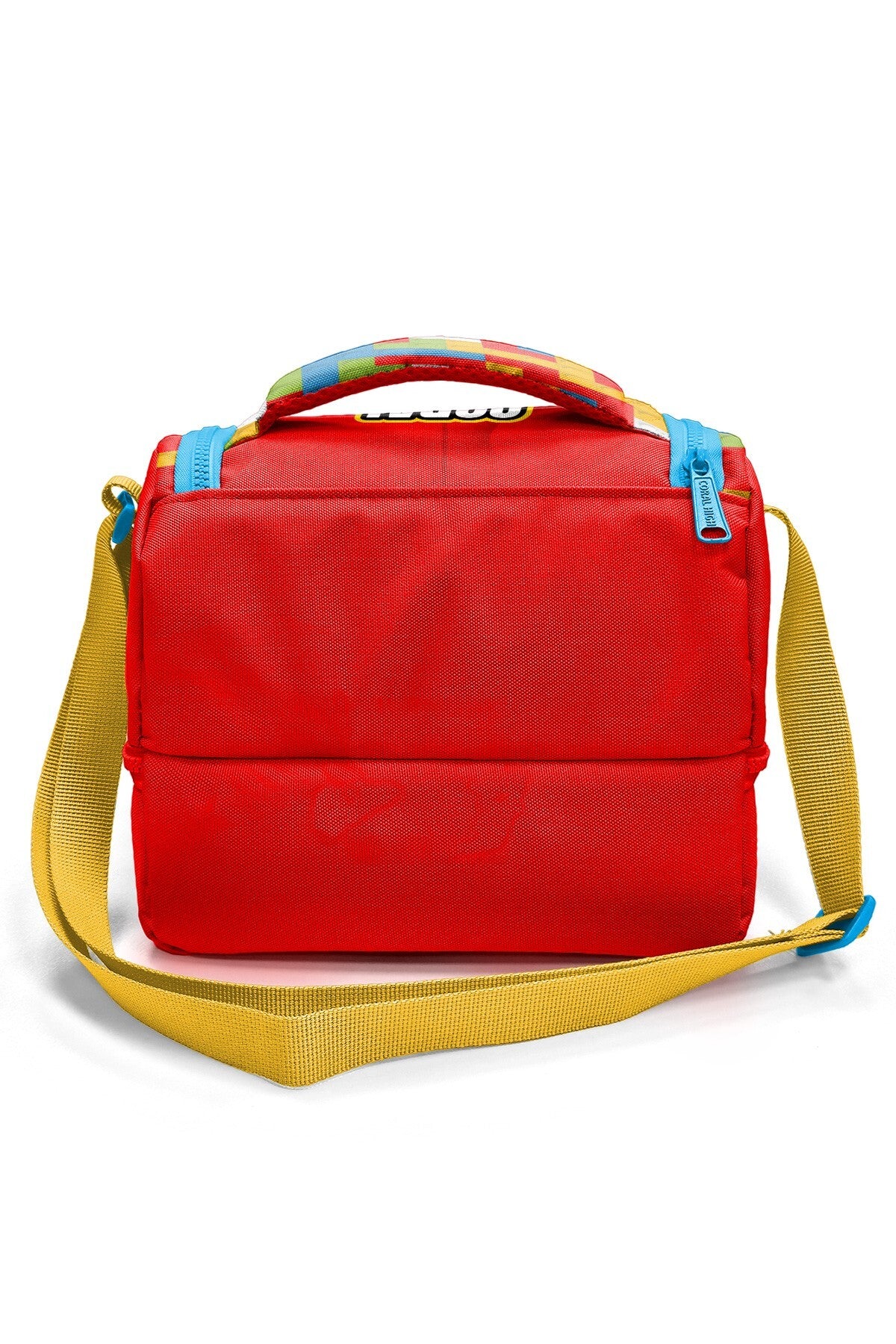 Coral High Kids Renkli Blok Desenli Thermo İki Katlı Beslenme Çantası 37216-8