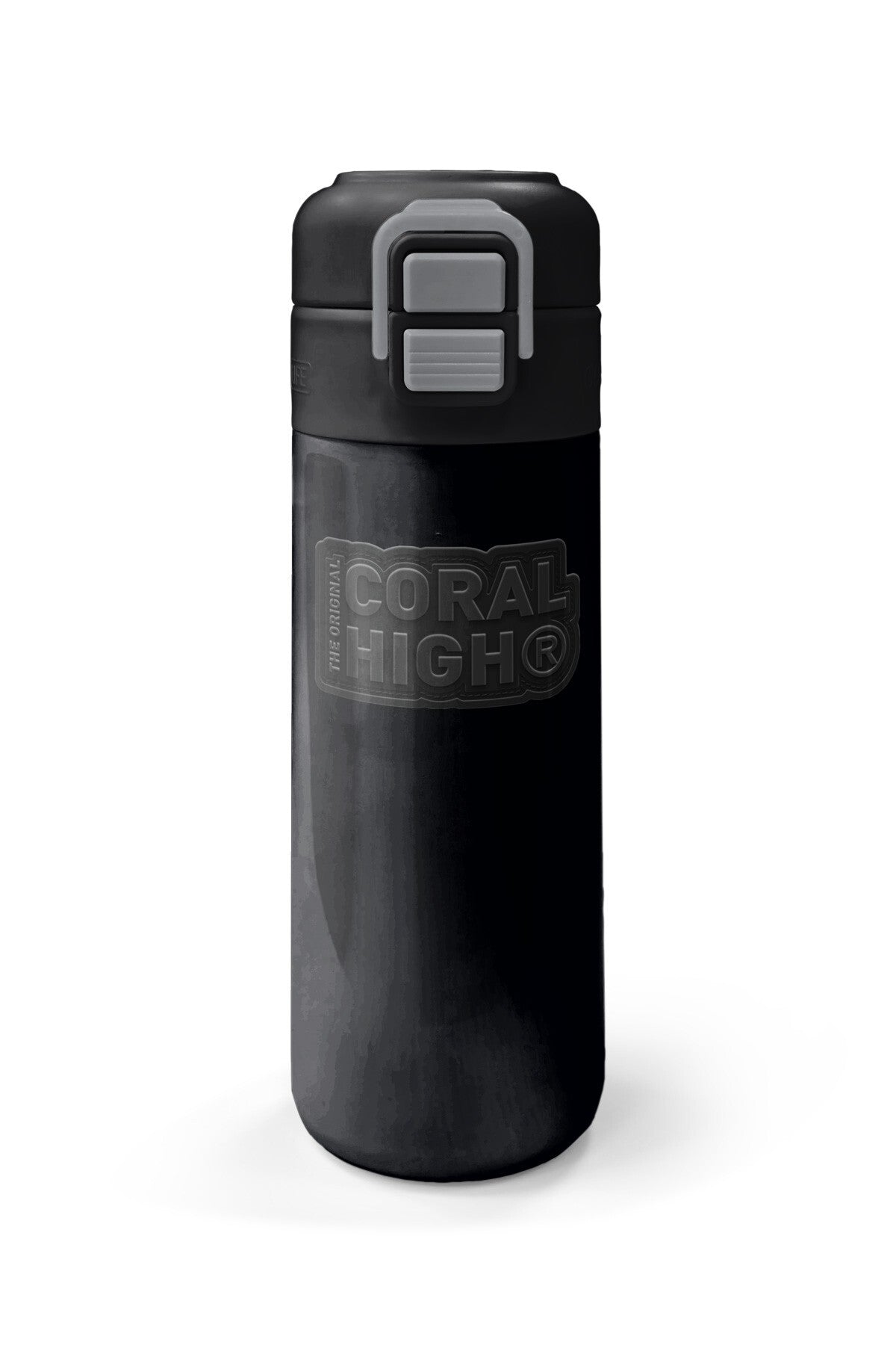 Coral High Kids Siyah Pipetli ve Direkt İçim Çelik Termos 500 ml 31827-4