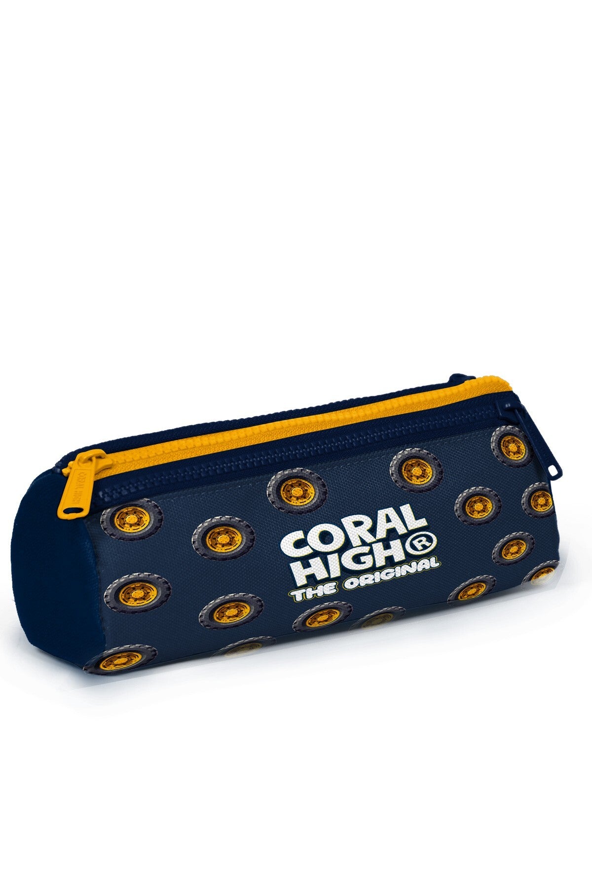 Coral High Kids Truck Desenli Üç Bölmeli Kalem Çantası 31061-3