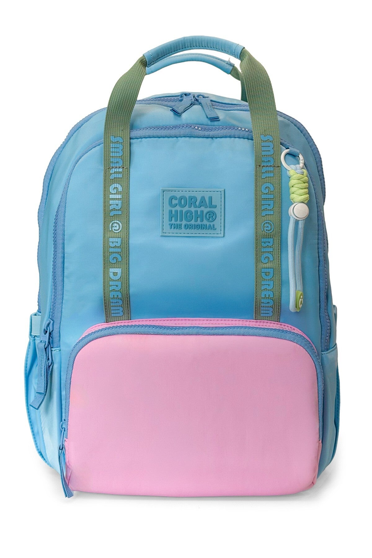 Coral High Mavi Pembe Okul Sırt Çantası 24414