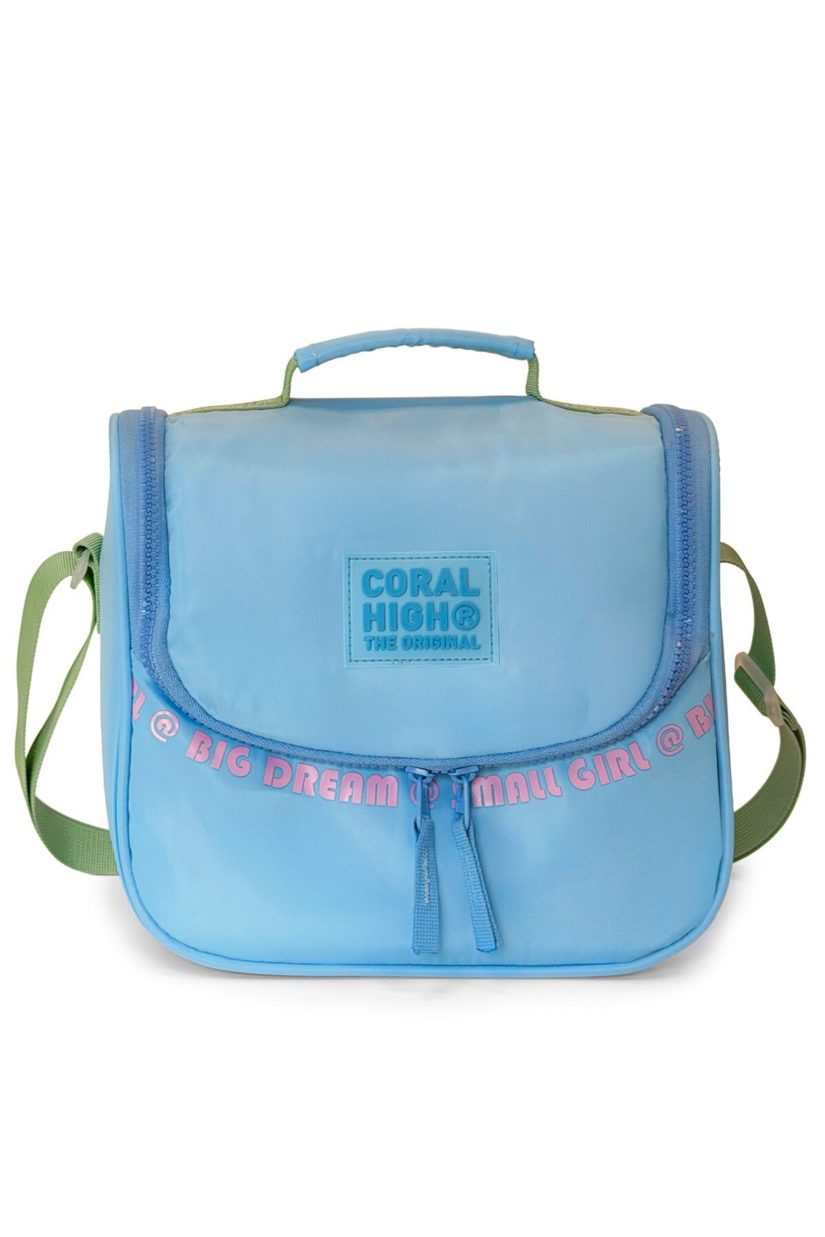 Coral High Mavi Pembe Thermo Beslenme Çantası 27414-2