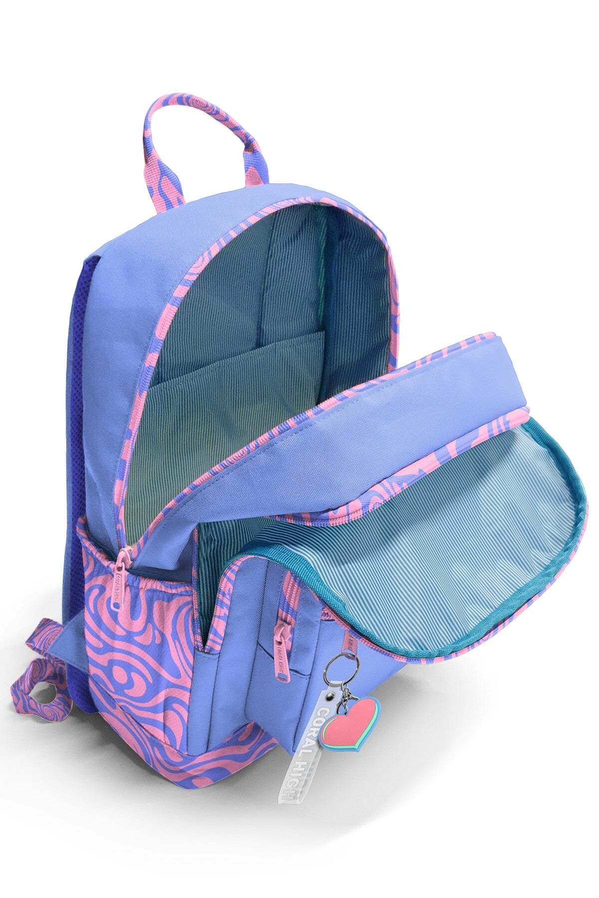 Coral High Milka Geometrik Desenli Okul Sırt Çantası 33227
