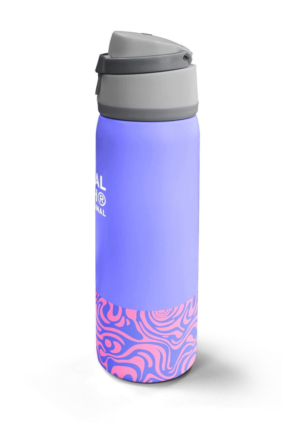 Coral High Milka Geometrik Desenli Pipetli ve Direkt İçim Çelik Termos 800 ml 38505-5