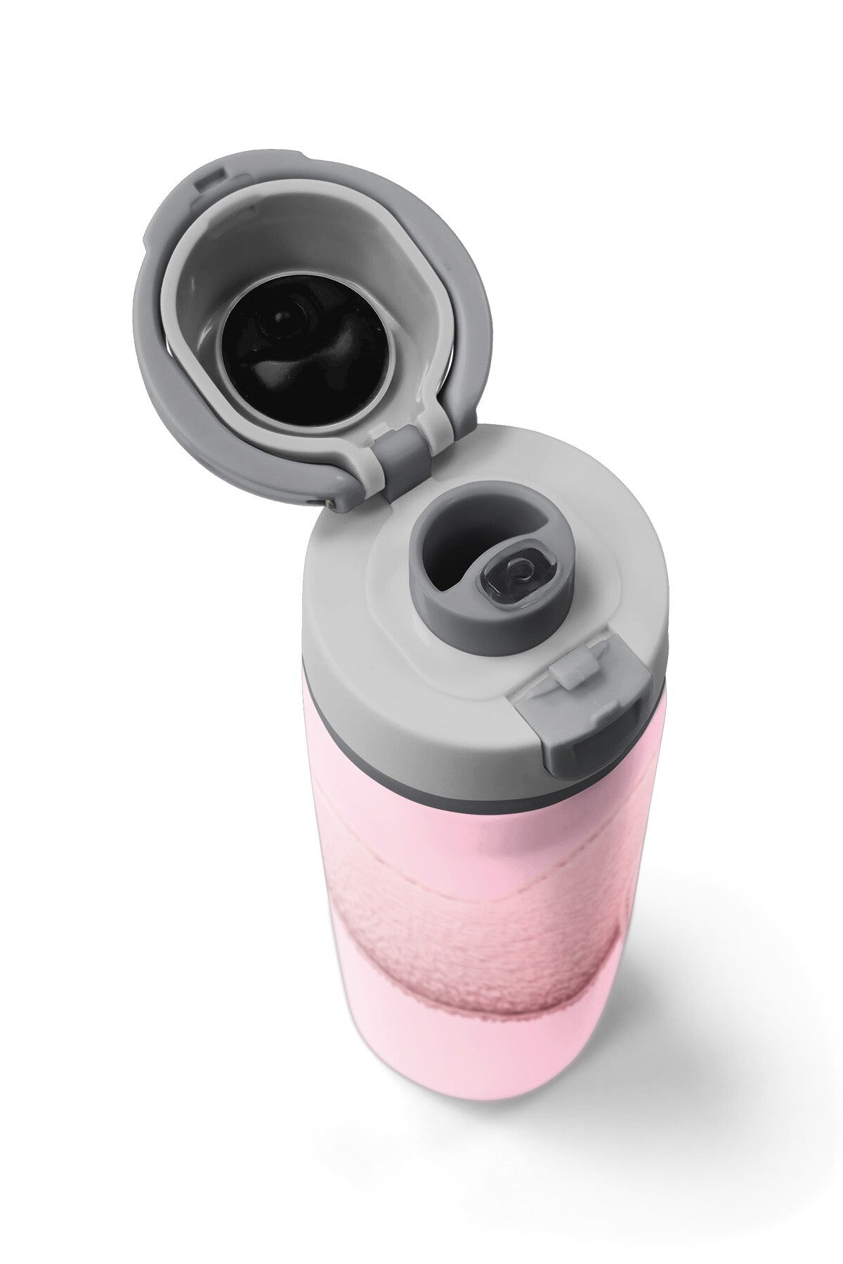 Coral High Pudra Kalp Desenli Pipetli ve Direkt İçim Çelik Termos 800 ml 38592-7