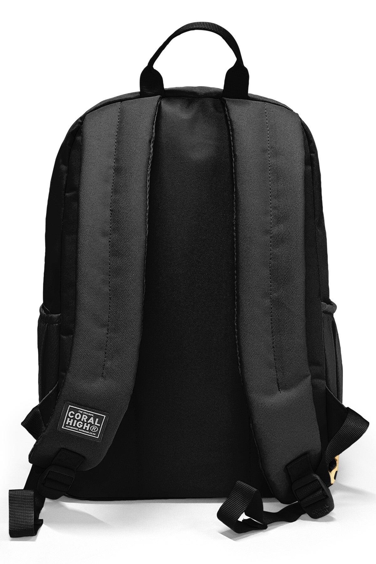 Coral High Siyah Leopar CH Harf Desenli Okul Sırt Çantası 33228-3