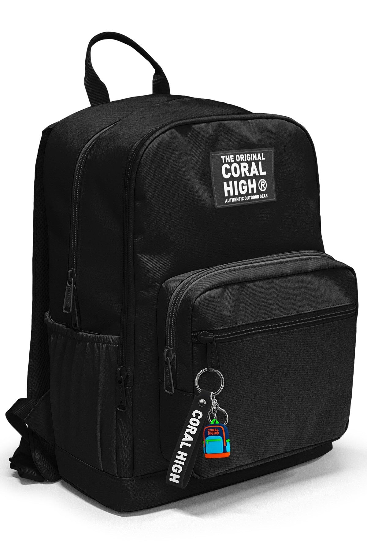 Coral High Siyah Okul Sırt Çantası 33240-1
