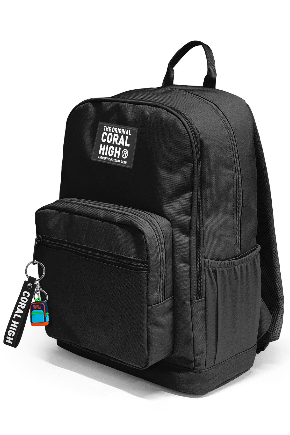 Coral High Siyah Okul Sırt Çantası 33240-7