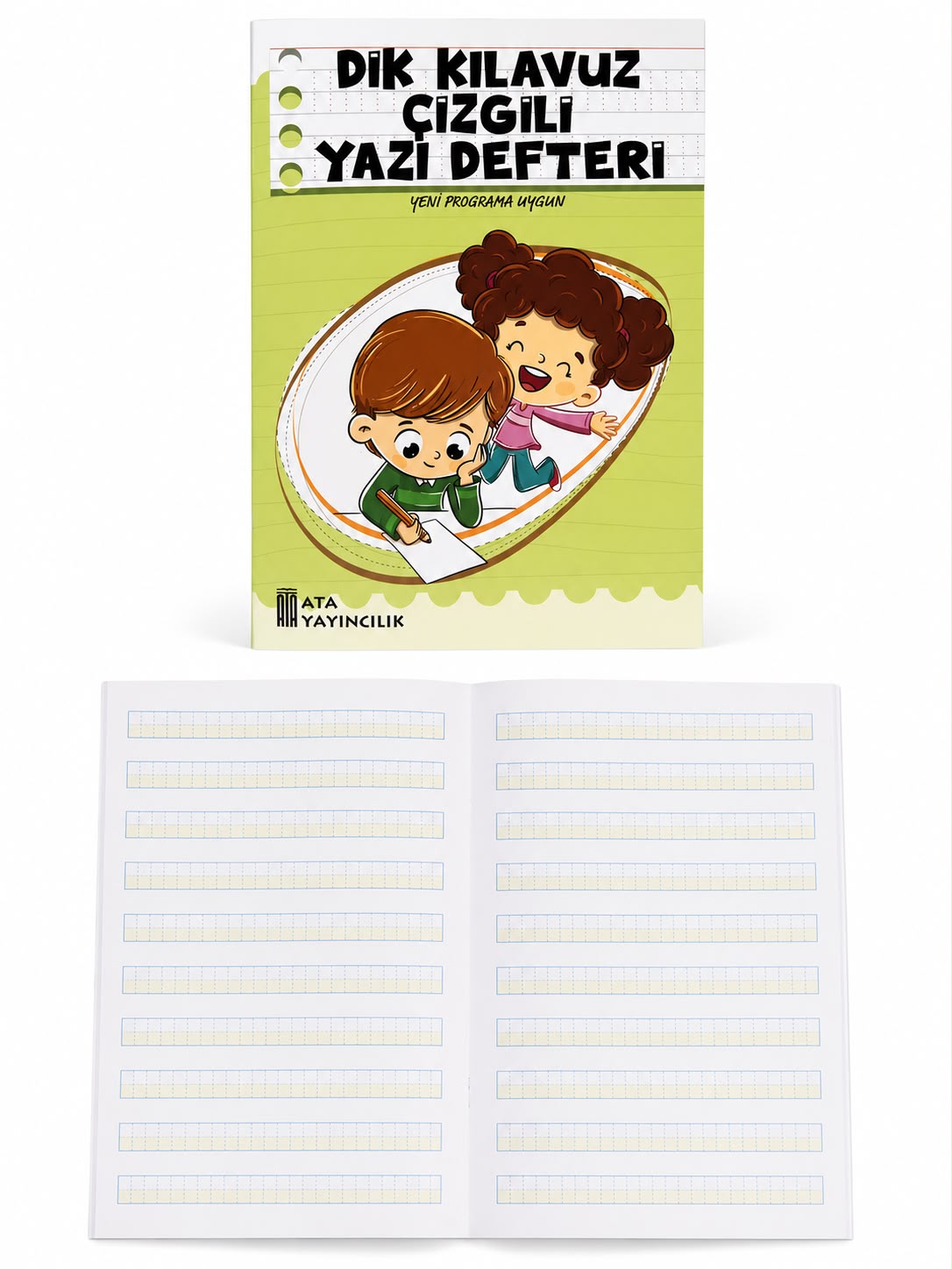 Dik Kılavuz Çizgili Defter Küçük Boy Ata Yayınları-1