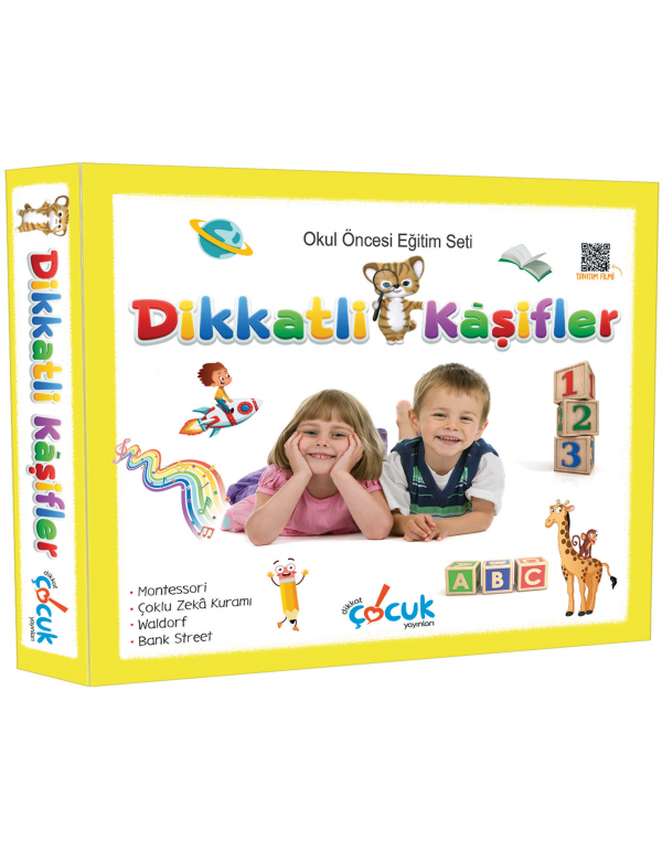 Dikkatli Kâşifler Okul Öncesi Eğitim Seti-1