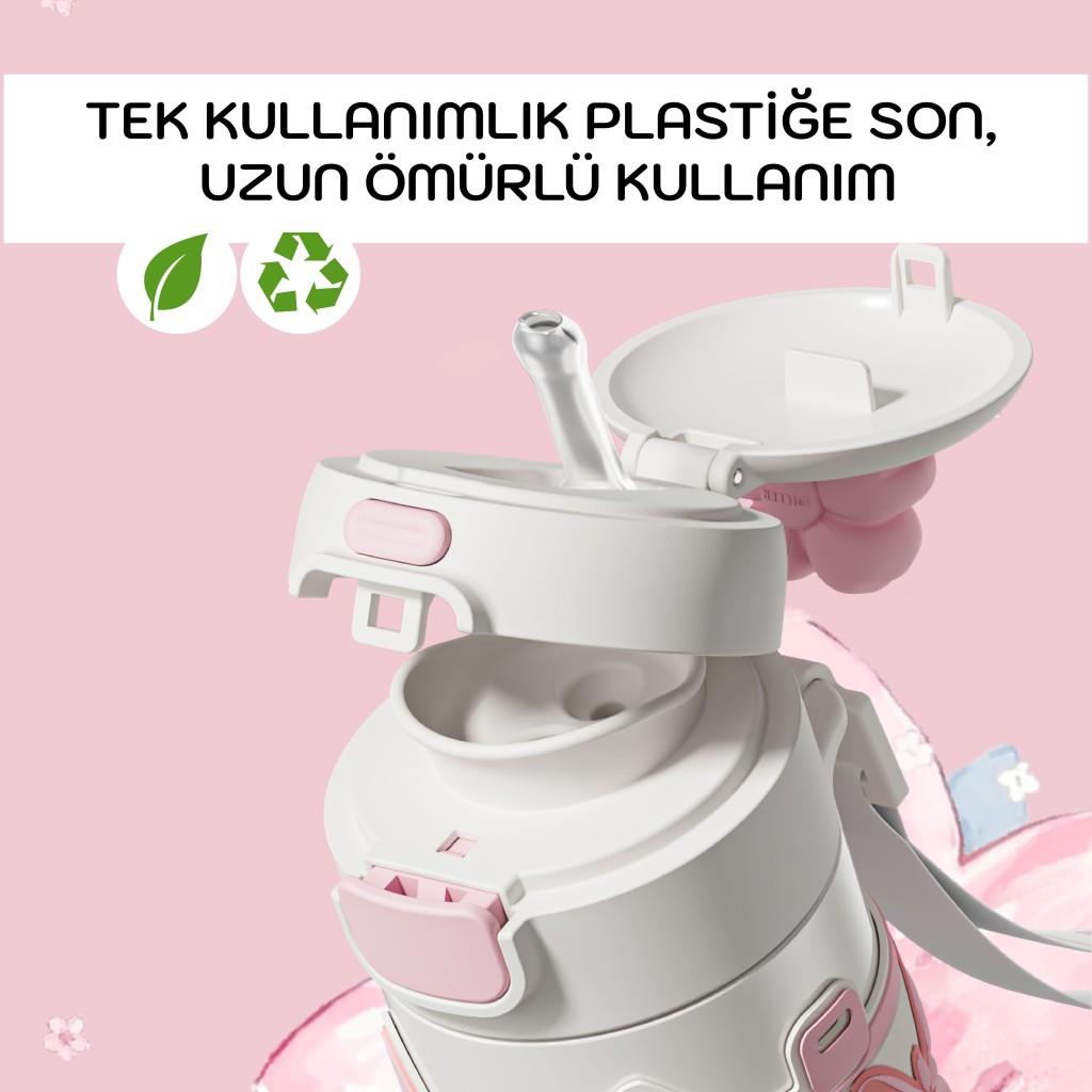 Diller Paslanmaz Çelik Termos Panda 480 ML D9317-1
