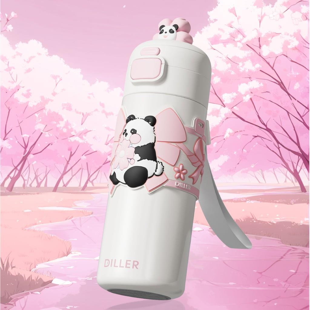 Diller Paslanmaz Çelik Termos Panda 480 ML D9317-5