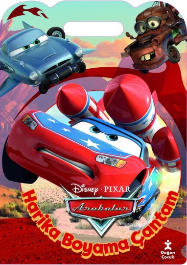 Disney Arabalar Harika Boyama Çantam Doğan Çocuk-1