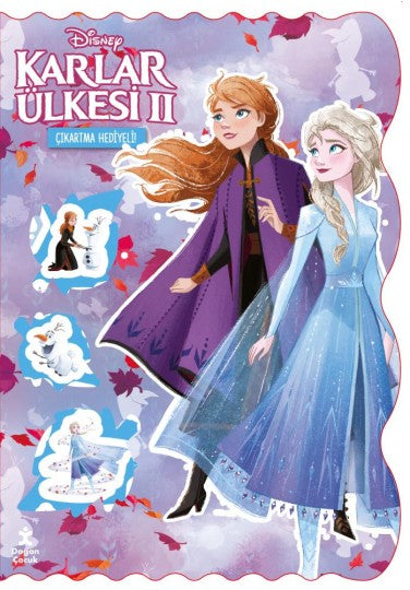 Disney Karlar Ülkesi 2 Bol Bol Boya Bol Bol Yapıştır Boyama Kitabı Çıkartma Hediyeli! Doğan Çocuk-1