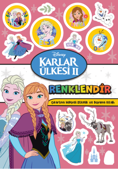 Disney Karlar Ülkesi 2 - Renklendir Boyama Kitabı Doğan Çocuk-1