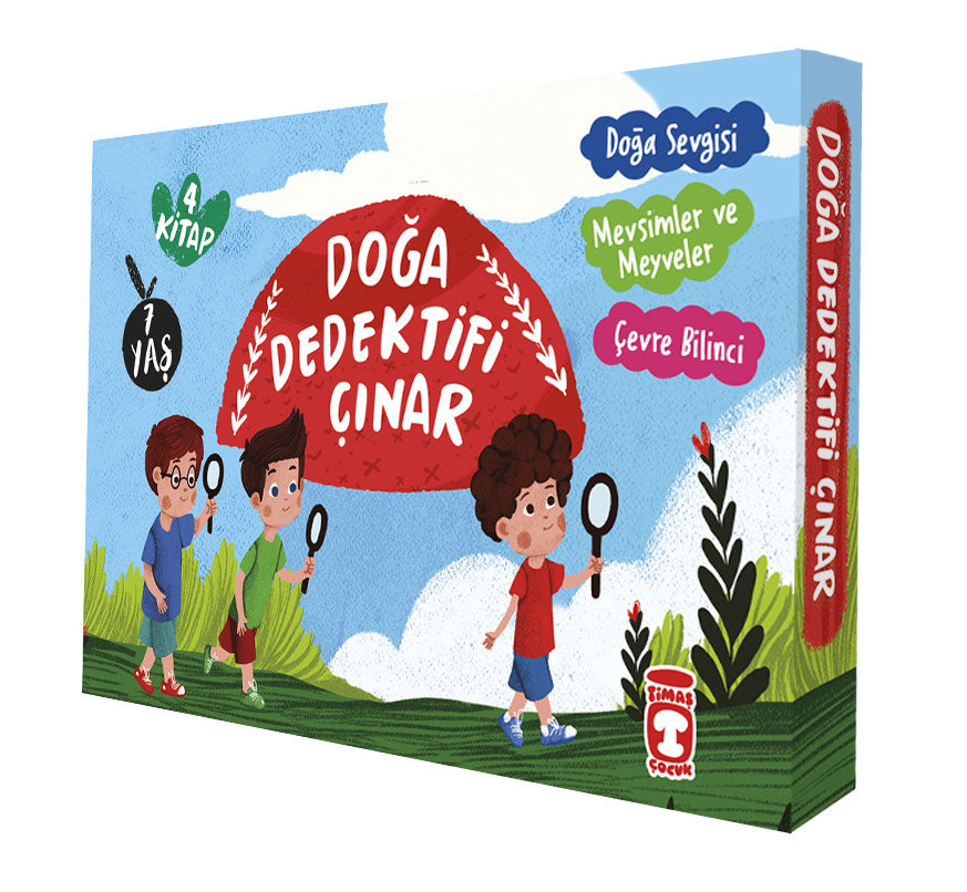 Doğa Dedektifi Çınar (4 Kitap) Timaş Yayınları-1